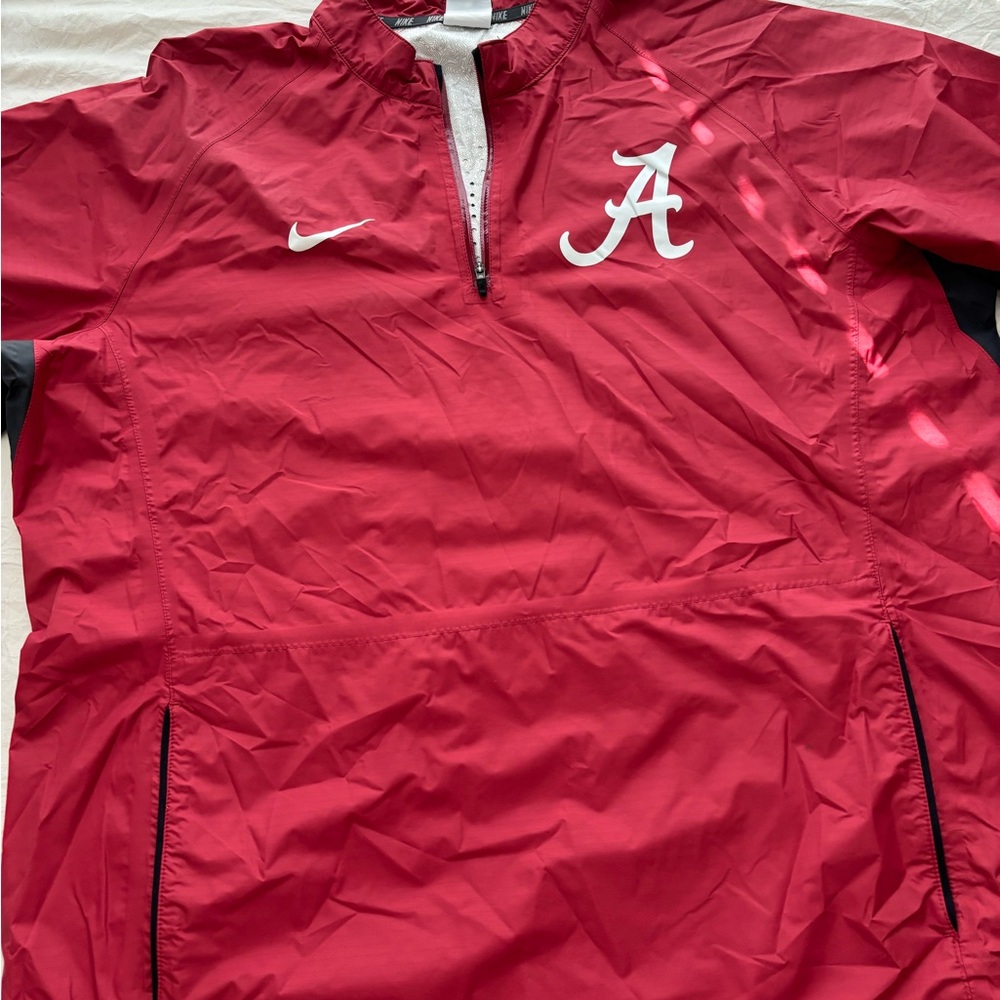 Nike Maroon Storm-FIT Jacket with White Accents